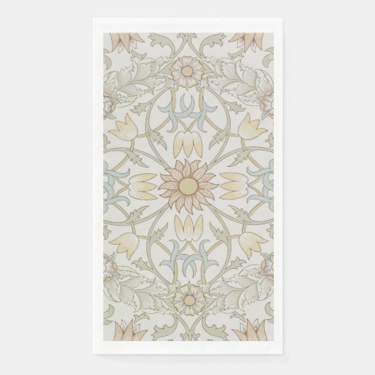 William Morris Floral Gasttuch Serviette (Vorderseite)
