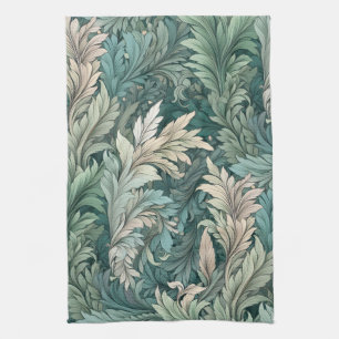 William Morris Floral Gemustert Geschirrtuch
