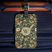 William Morris Floral Gepäckanhänger