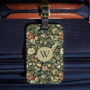 William Morris Floral Gepäckanhänger