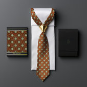 William Morris Floral Golden Star Men Krawatte