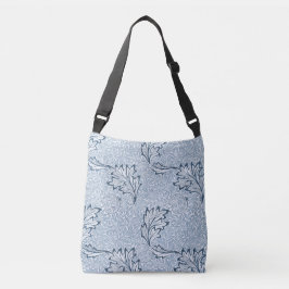 William Morris Floral in Blau Tragetaschen Mit Langen Trägern