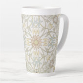 William Morris Floral Latte Tasse (Rechte Ecke)