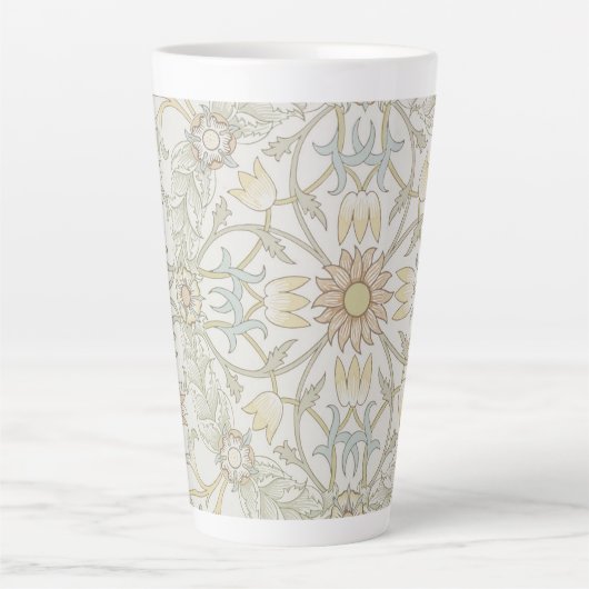 William Morris Floral Latte Tasse (Vorderseite)