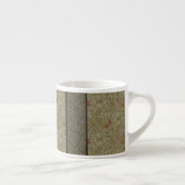 William Morris Floral lila willow art print design Espressotasse (Rechts)