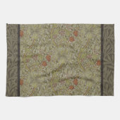 William Morris Floral lila willow art print design Geschirrtuch (Horizontal)