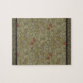 William Morris Floral lila willow art print design Puzzle (Horizontal)