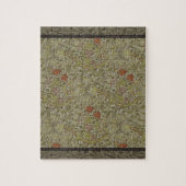 William Morris Floral lila willow art print design Puzzle (Vertikal)