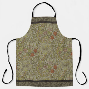 William Morris Floral lila willow art print design Schürze