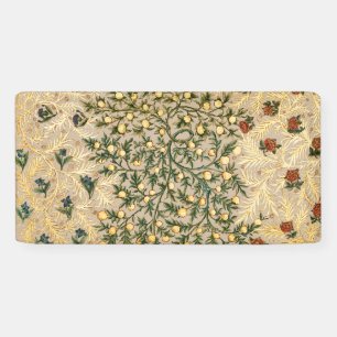 William Morris Floral Obstgarten-Blume Klassiker Banner