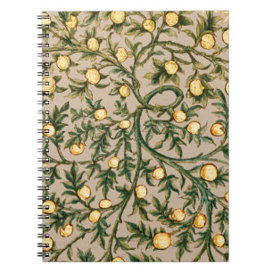 William Morris Floral Obstgarten-Blume Klassiker Notizblock