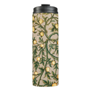 William Morris Floral Obstgarten-Blume Klassiker Thermosbecher