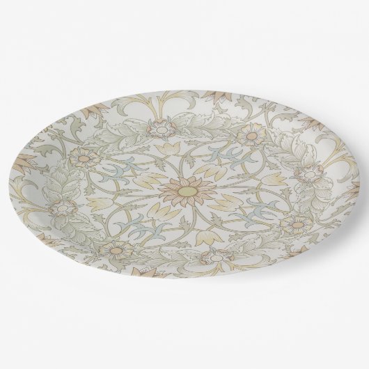 William Morris Floral Paper Tellers Pappteller (Schrägansicht)