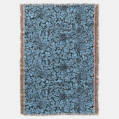 William Morris Floral Pattern Bird Anenome Decke (Vorderseite Vertikal)