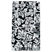 William Morris Floral Pattern Bird Anenome Kleine Geschenktüte (Vorderseite)