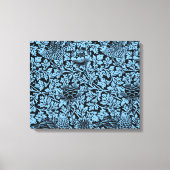 William Morris Floral Pattern Bird Anenome Leinwanddruck (Vorderseite)