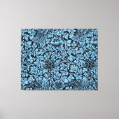 William Morris Floral Pattern Bird Anenome Leinwanddruck (Vorderseite)