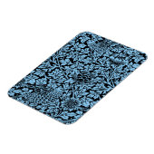 William Morris Floral Pattern Bird Anenome Magnet (Linke Seite)