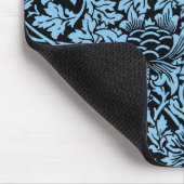 William Morris Floral Pattern Bird Anenome Mousepad (Ecke)