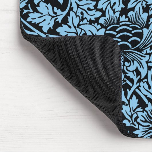 William Morris Floral Pattern Bird Anenome Mousepad (Ecke)