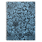 William Morris Floral Pattern Bird Anenome Notizblock (Vorderseite)