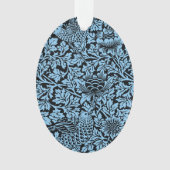William Morris Floral Pattern Bird Anenome Ornament (Vorderseite)