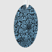 William Morris Floral Pattern Bird Anenome Ornament (Vorderseite)