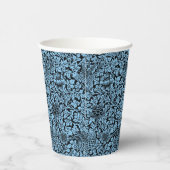 William Morris Floral Pattern Bird Anenome Pappbecher (Rechts)