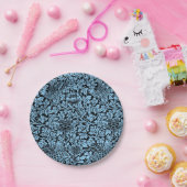 William Morris Floral Pattern Bird Anenome Pappteller (Party)