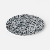 William Morris Floral Pattern Bird Anenome Pappteller (Schrägansicht)