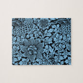 William Morris Floral Pattern Bird Anenome Puzzle (Horizontal)