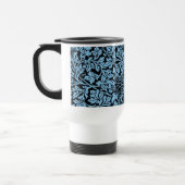 William Morris Floral Pattern Bird Anenome Reisebecher (Links)