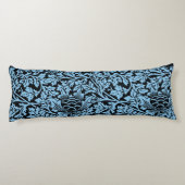 William Morris Floral Pattern Bird Anenome Seitenschläferkissen (Rückseite)