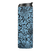 William Morris Floral Pattern Bird Anenome Thermosbecher (Nach links gedreht)