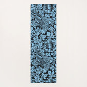William Morris Floral Pattern Bird Anenome Yogamatte (Rückseite)