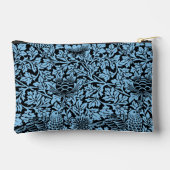 William Morris Floral Pattern Bird Anenome Zubehörtasche (Rückseite)