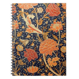 William Morris Floral Pattern Foto Notizblock