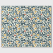 William Morris Floral Pattern Geschenkpapier (Flach)