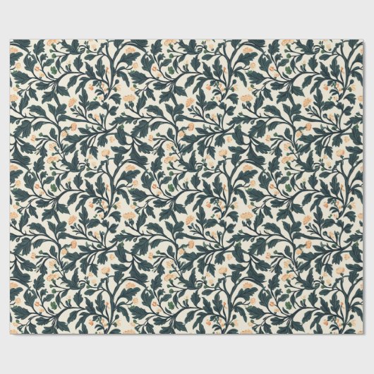 William Morris Floral Pattern Geschenkpapier