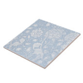 William Morris Floral Pattern in Blue Fliese (Seite)