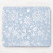 William Morris floral Pattern in Blue Mouse Pad Mousepad (Vorne)