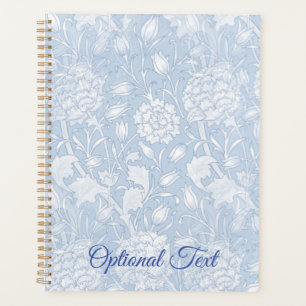 William Morris Floral Pattern in Blue Planer