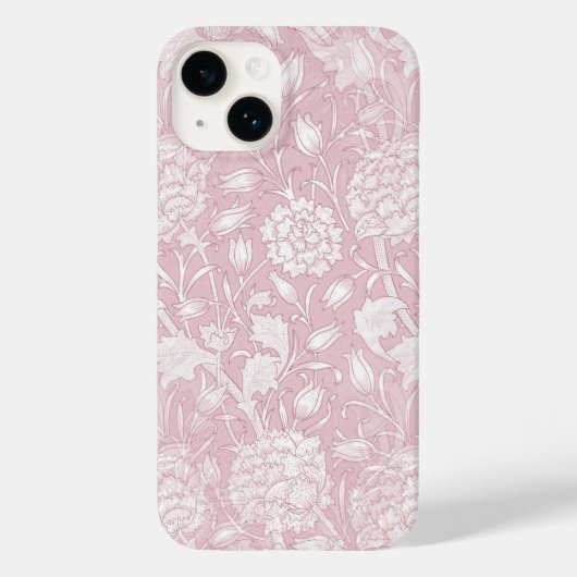 William Morris Floral Pattern in Pink Case-Mate iPhone Hülle (Rückseite)