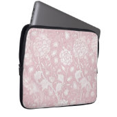 William Morris Floral Pattern in Pink Laptopschutzhülle (Vorne Rechts)
