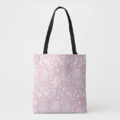 William Morris Floral Pattern in Pink Tasche (Vorderseite)
