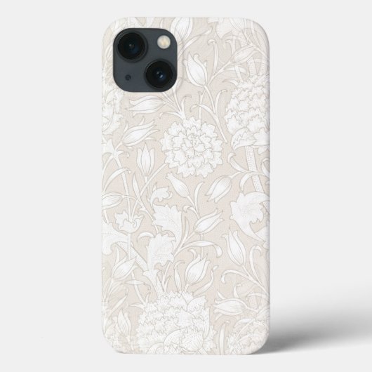 William Morris Floral Pattern in Sepia Case-Mate iPhone Hülle (Rückseite)