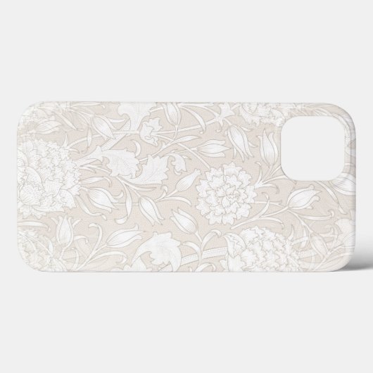 William Morris Floral Pattern in Sepia Case-Mate iPhone Hülle (Rückseite (Horizontal))