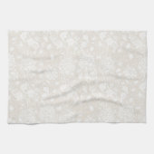 William Morris Floral Pattern in Sepia Geschirrtuch (Horizontal)