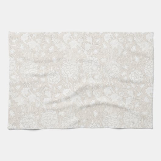 William Morris Floral Pattern in Sepia Geschirrtuch (Horizontal)