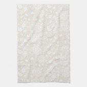 William Morris Floral Pattern in Sepia Geschirrtuch (Vertikal)